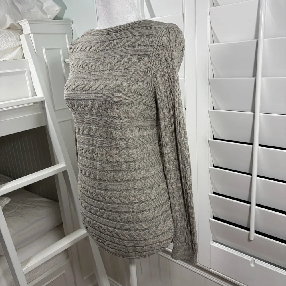 LRL Cable Knit Sweater - Picture 3 of 7